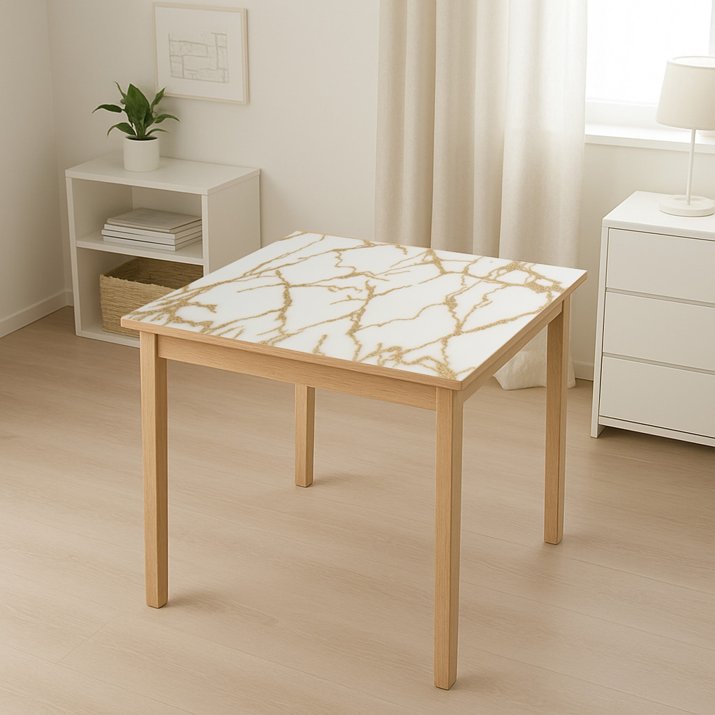 Rola folie protectie masa decorativa PVC siliconizat Breckner Germany, model marmura, 0.8x20 m, grosime 1.2 mm