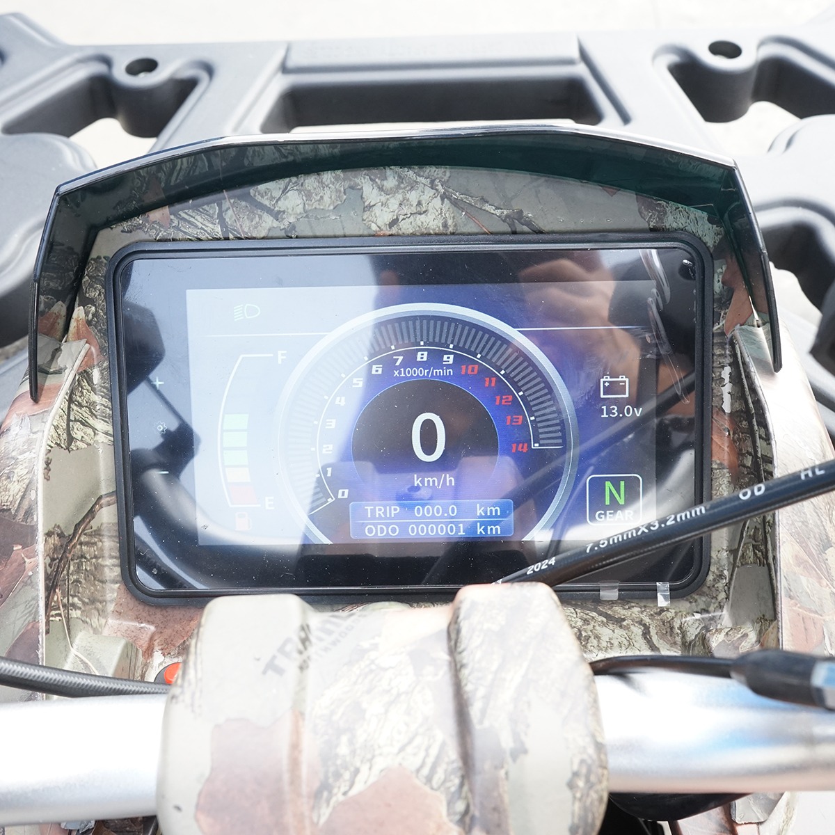 ATV 180cc, 9.7 CP, 4x2 cu pornire electrica SHARK 200 Camuflaj