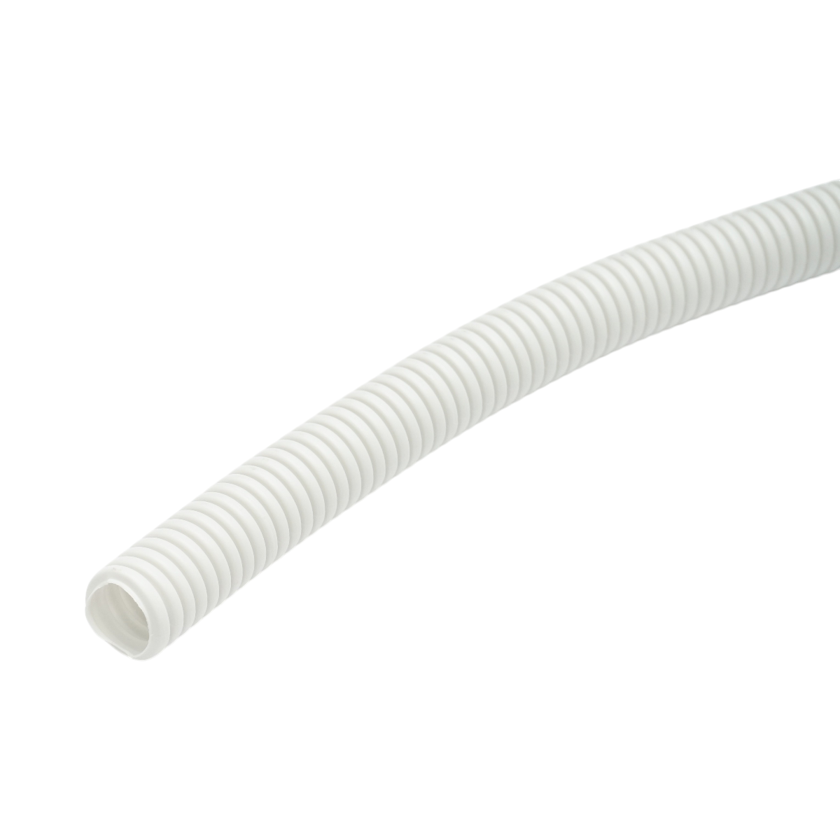 Tub flexibil copex FlexPrim 20 mm fara fir tragator, ignifug HDPE gri, rezistenta 320N, diametru interior 15 mm, rola 100 m