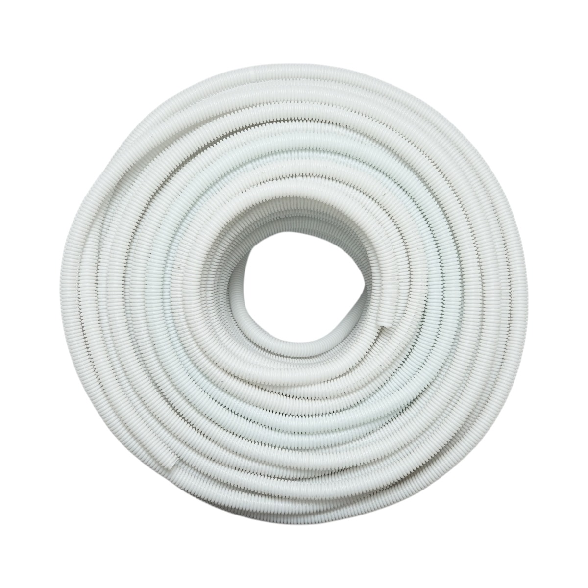 Tub flexibil copex FlexPrim 16 mm, fara fir tragator, HDPE gri, neignifug, rezistenta mecanica 320N, diametru interior 11.2 mm, rola 100 m