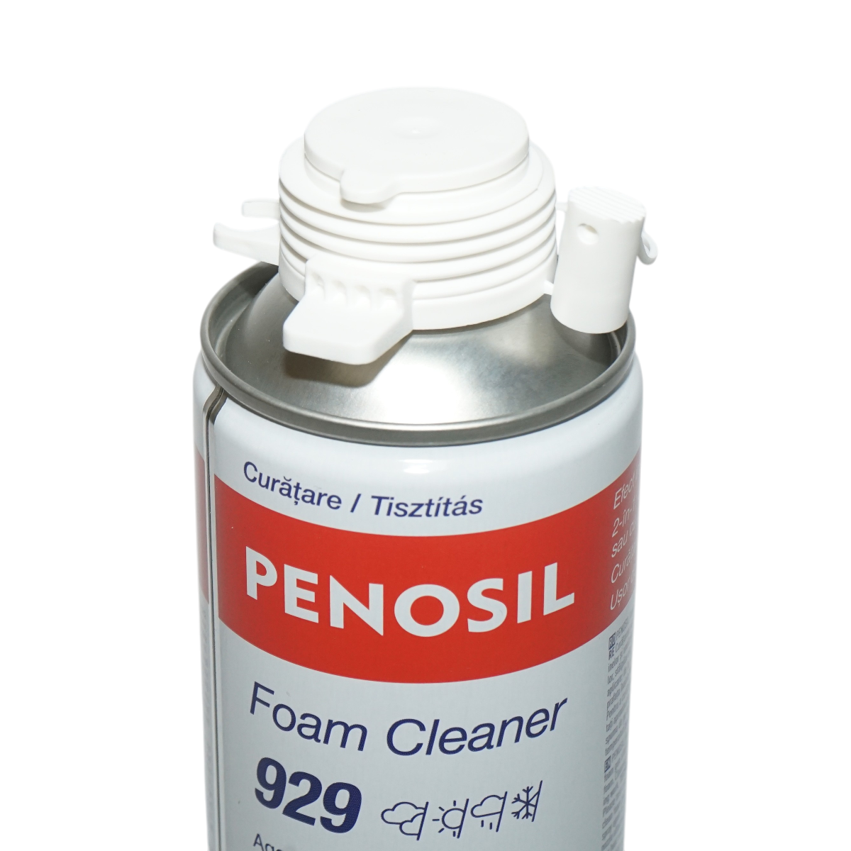 Agent curatare spuma poliuretanica neintarita Penosil Foam Cleaner 929, spray aerosol 500 ml, aplicare cu pistol, utilizare -10 C pana la +30 C