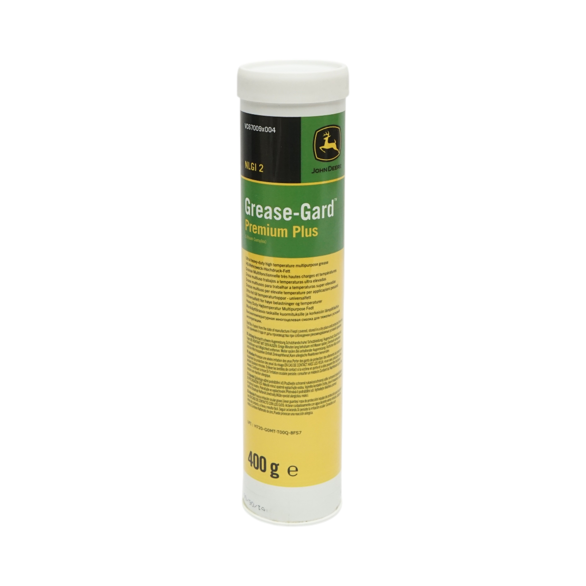Vaselina John Deere NLGI 2 Grease-Gard Premium Plus Lithium Complex 400g