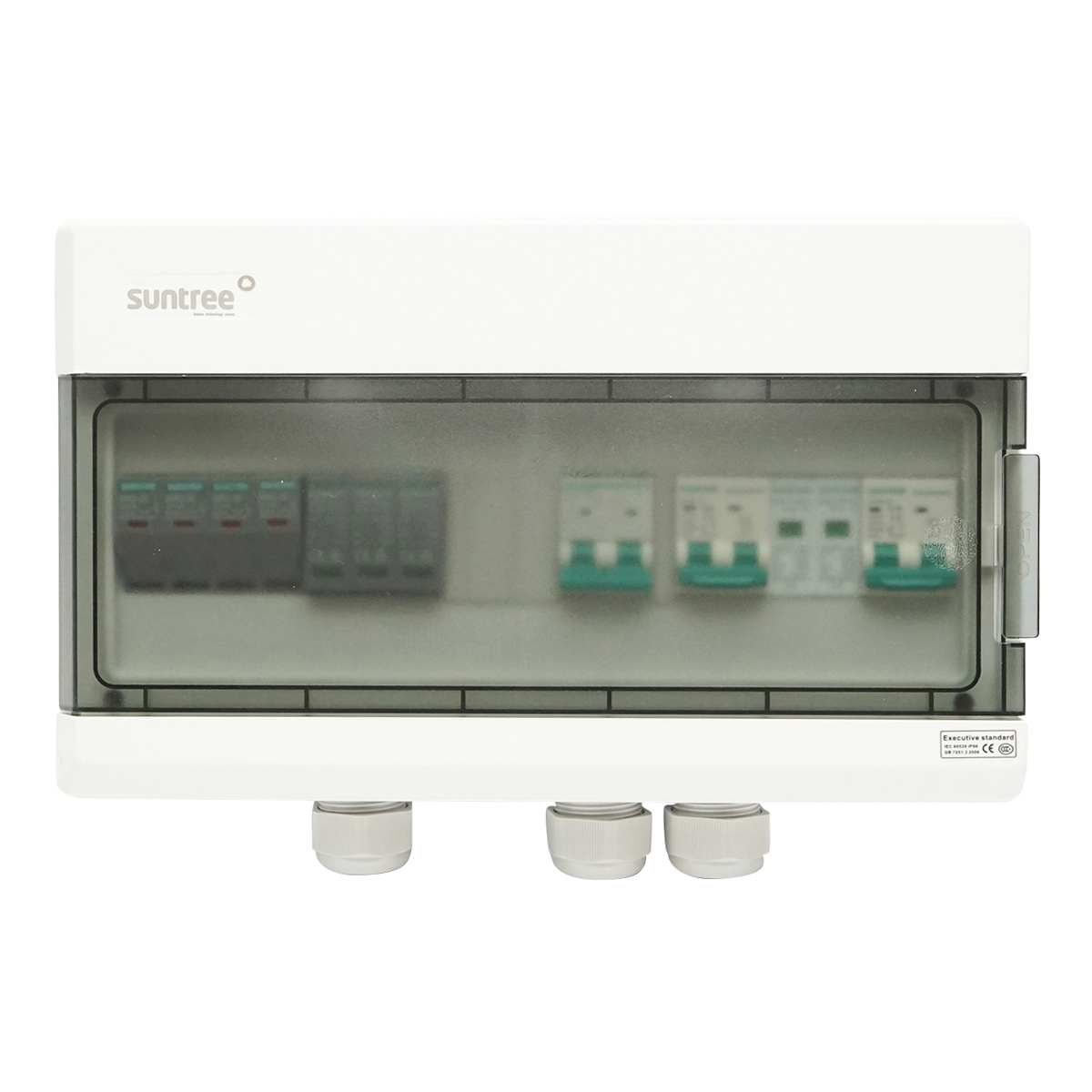 Sistem solar fotovoltaic 3KW monofazic, prosumator ON-GRID cu 8 panouri fotovoltaice LONGI 450W prindere pe acoperis de tigla