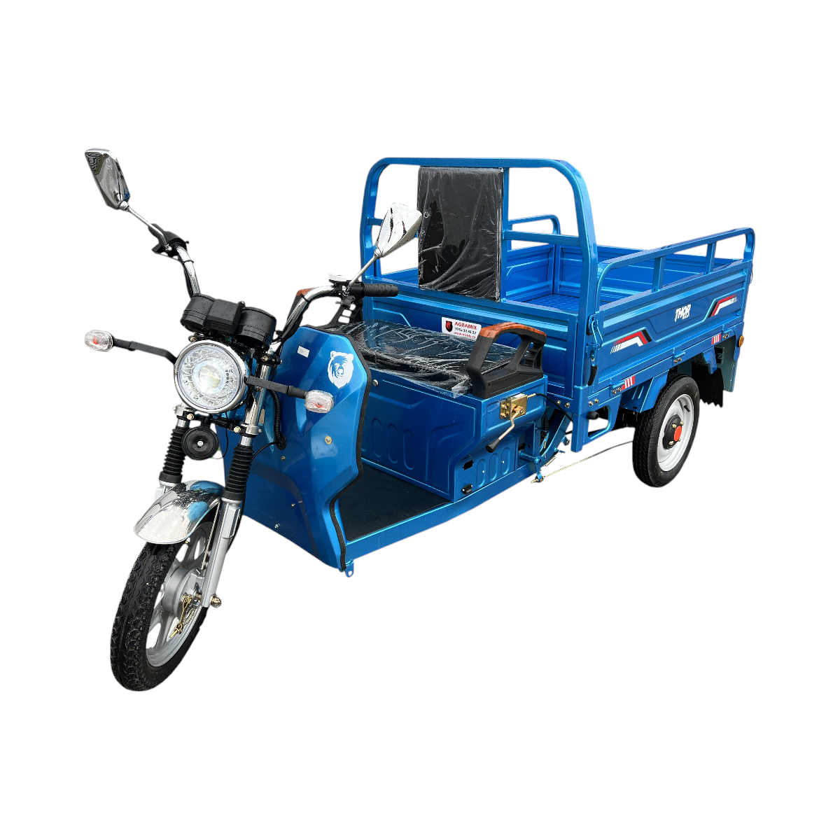 Triciclu electric Thor STAR cu CIV 1200W 60V45Ah OMOLOGABIL