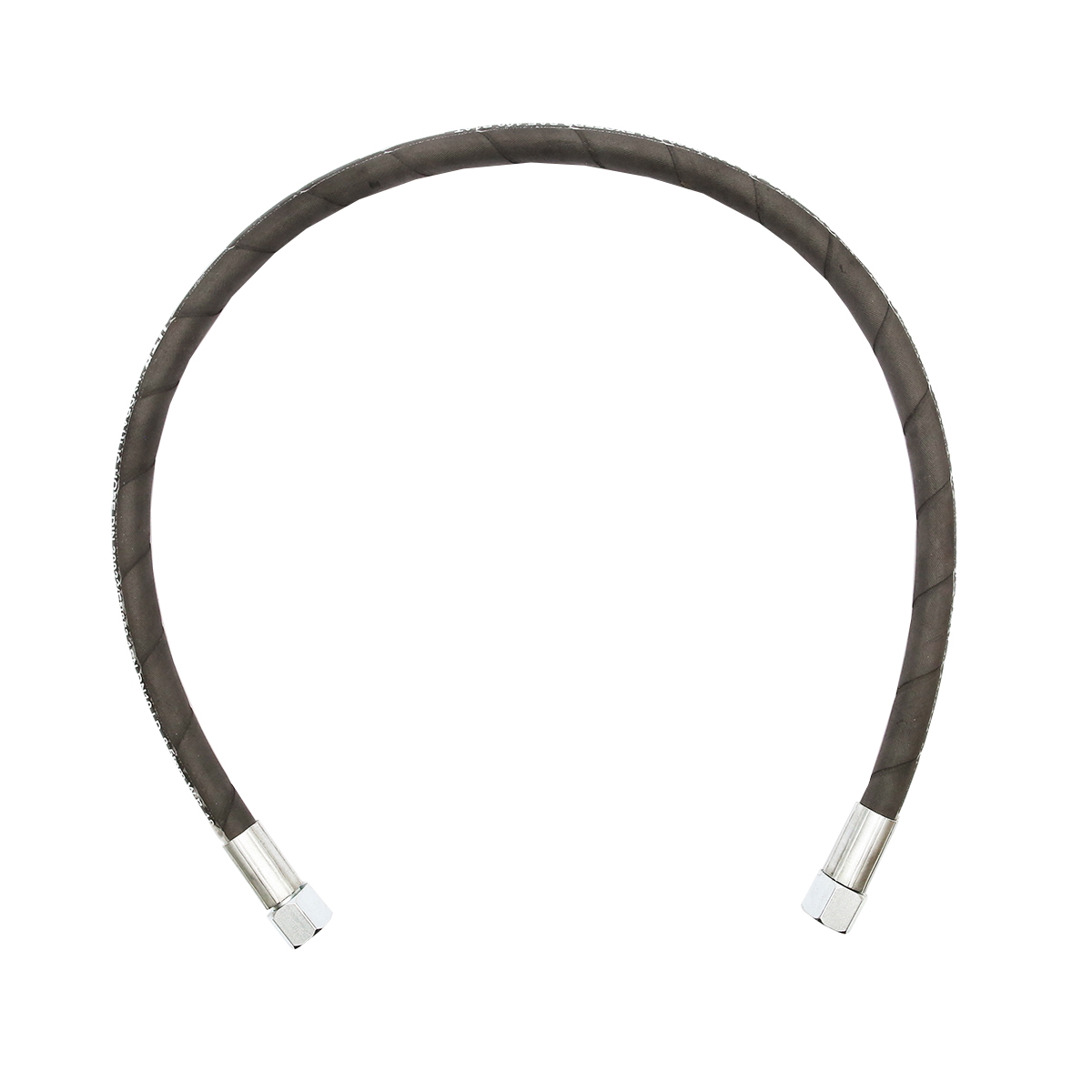 Furtun presiune 2SN DN10 sertizat cu capete fixate hidraulic L = 1000 mm (Reductie M20X20)