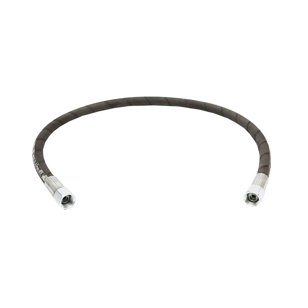 Furtun presiune 2SN DN10 sertizat cu capete fixate hidraulic L = 1000 mm (Reductie M20X20)