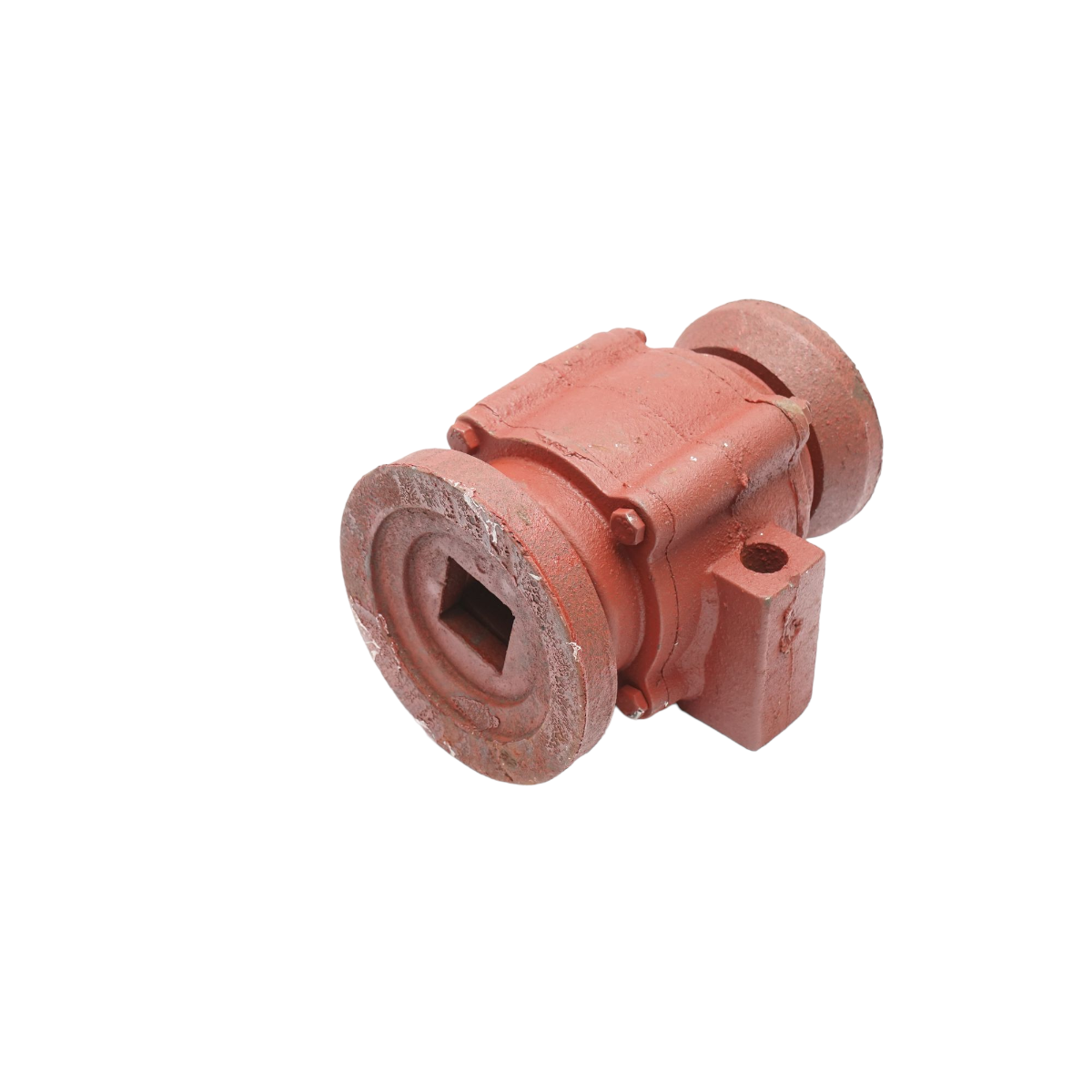 Lagar disc asamblat cu rulmenti 32015 si semimosoare - patrat de 40mm - distanta gauri 165mm