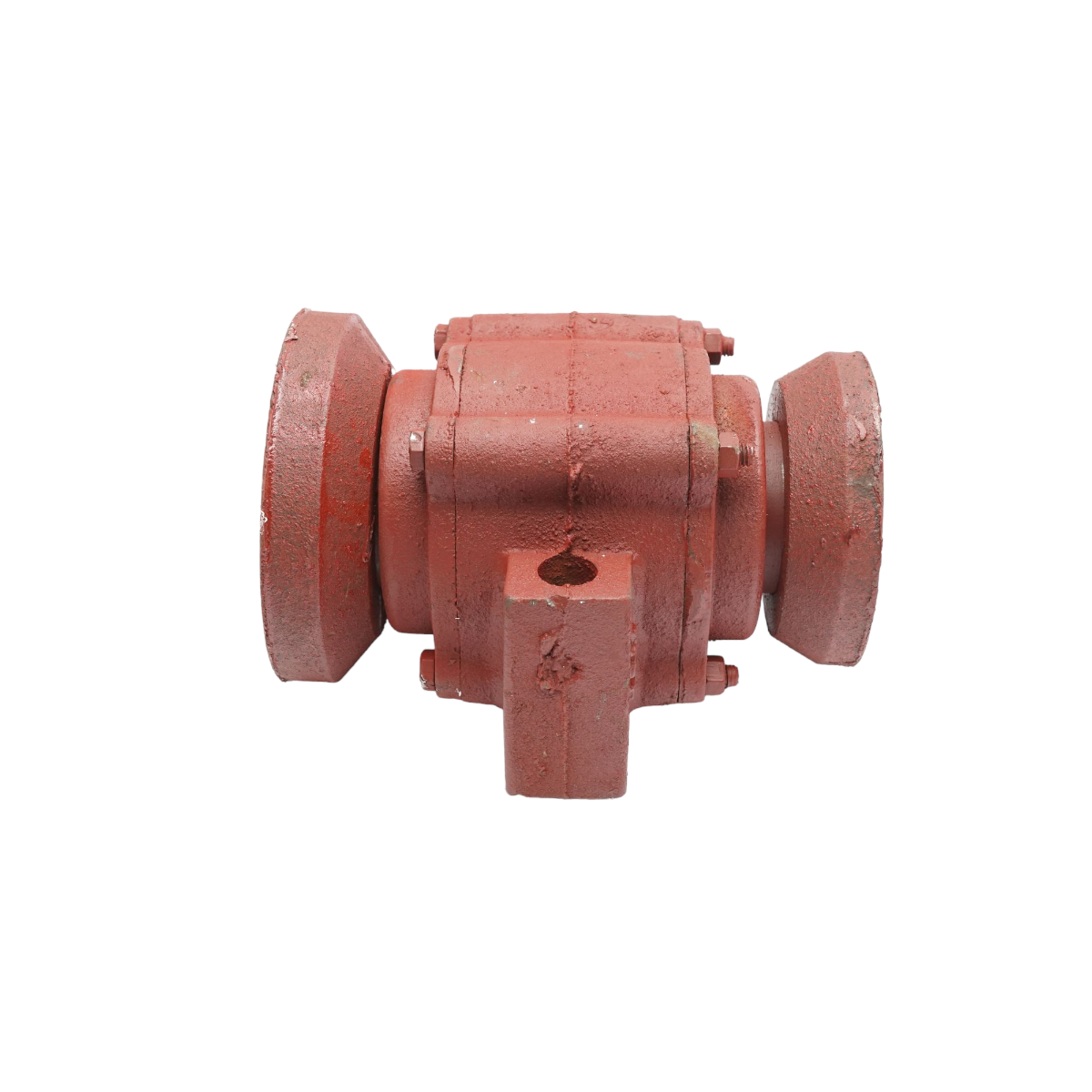 Lagar disc asamblat cu rulmenti 32015 si semimosoare - patrat de 40mm - distanta gauri 165mm