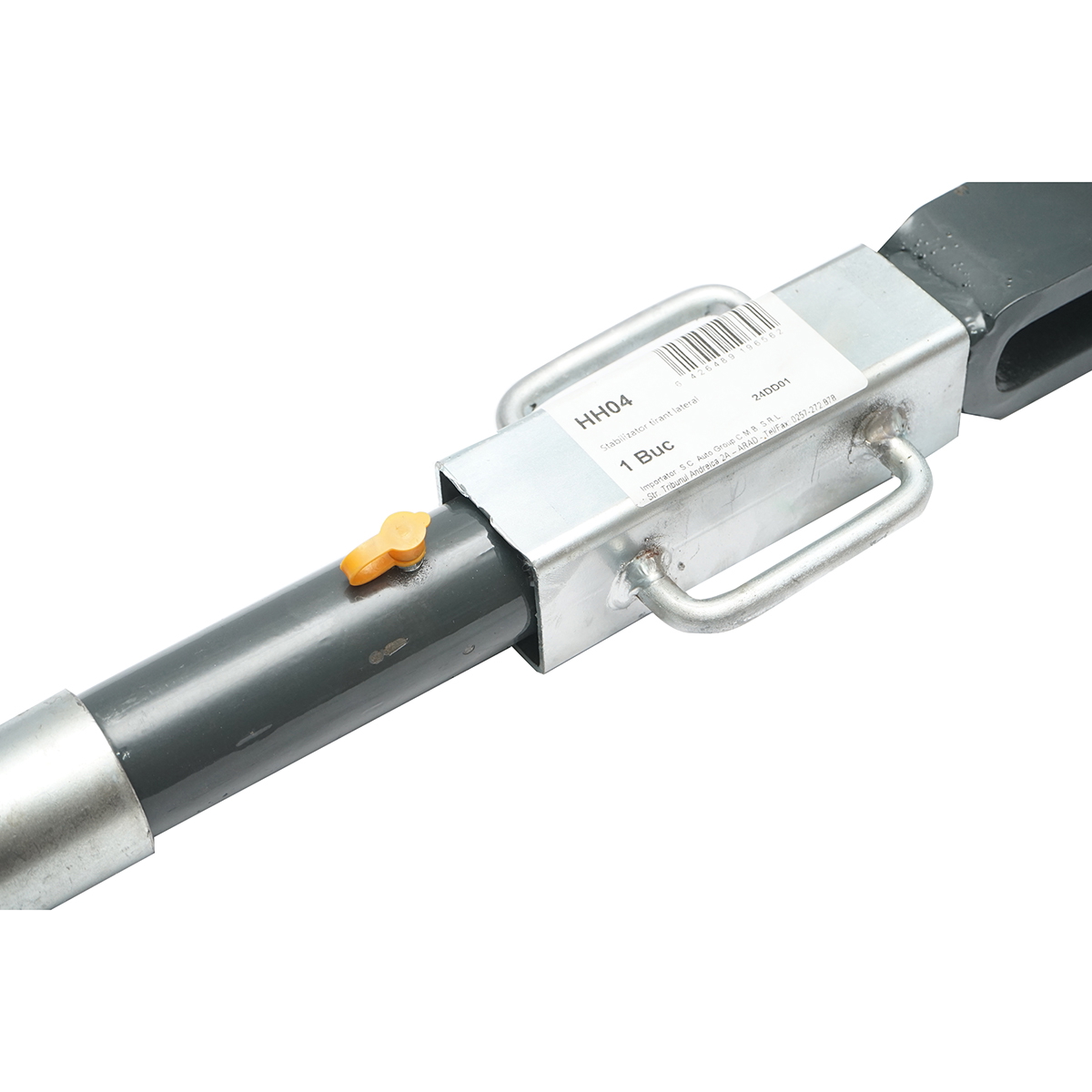 Stabilizator tirant lateral Massey Ferguson MF 235/265/275/285/290, OEM 160613 1660438M92 3147333, 650-780 mm, diametru lagar sferic 22 mm bolt 19.5 mm