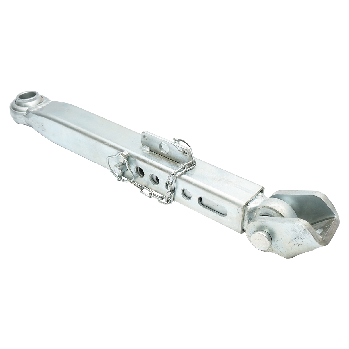 Tija reglabila stabilizator Valtra-Valmet T Series T120 T130 T140 T150 T160, OEM 160140 V57119110, 510-660 mm, profil 50x50 mm, lagar sferic 26/19 mm