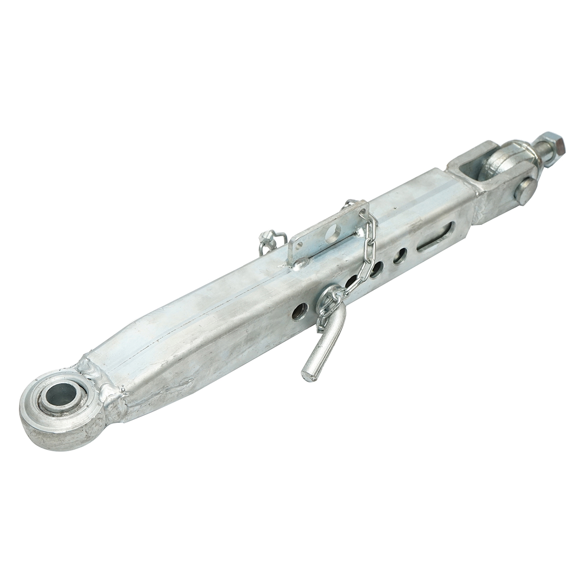 Tija reglabila stabilizator Massey Ferguson OEM 160142, 460-560 mm, profil 50x50 mm, bolt 20/26 mm, MF 240 MF 260 MF 3060