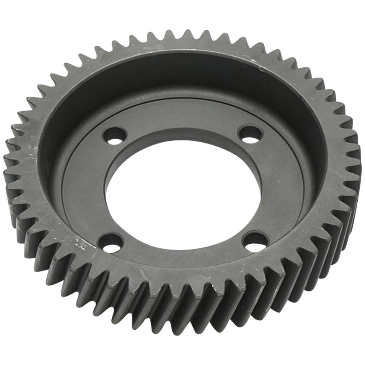 Pinion motric balansoar pentru Fiat, New Holland, cod OEM 4770054, 54 dinti, diametru exterior 130 mm, interior 57.7 mm, gaura 8.6 mm x4, distanta gauri 52 mm, 1.14 kg