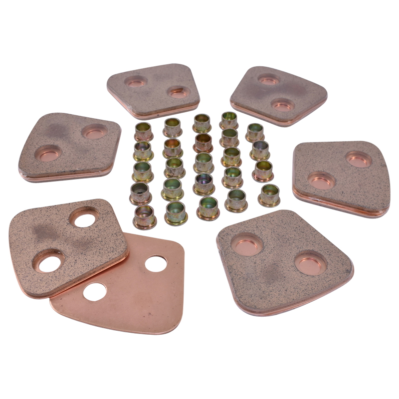 Set 12 ferodouri cu nituri pentru disc ambreiaj 4mm 77x69 D1010 U-1010