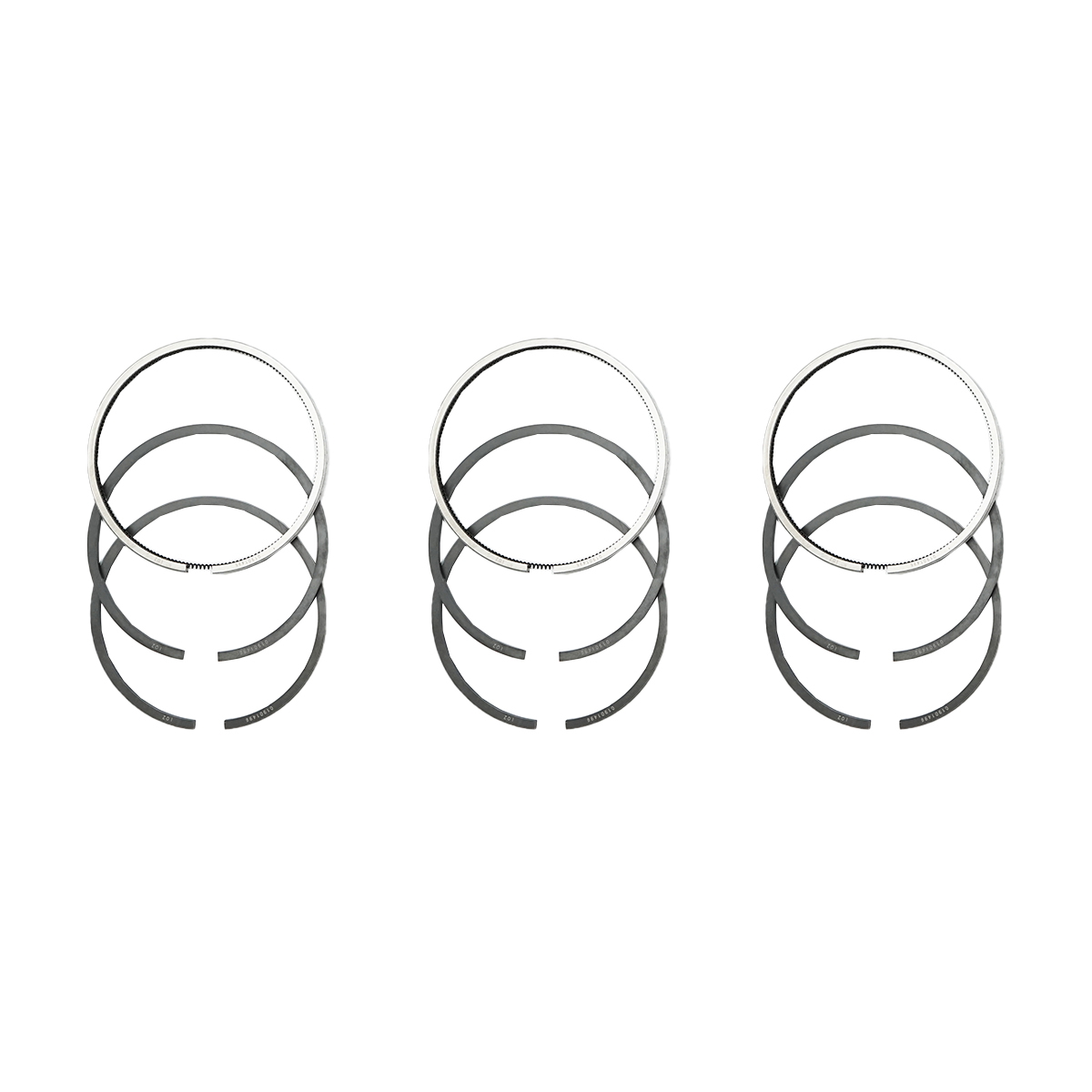 Segmenti motor Fiat , U-445, Set pentru 3 pistoane fi 95mm 2,5x2,5x5mm 115.03.025