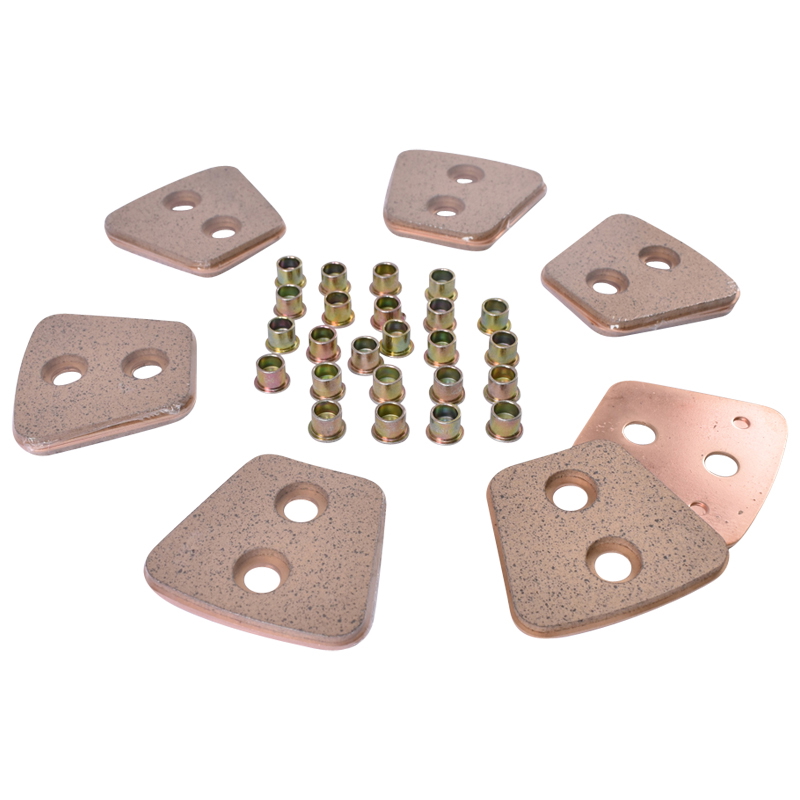 Set 12 ferodouri cu nituri pentru disc ambreiaj 11 toli UTB U-445 si Fiat