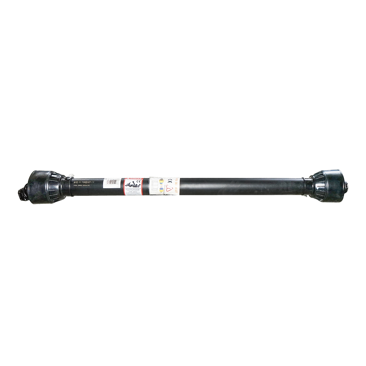 Cardan 1600 mm T5 Z=6 1-3/8 cruce 30.2x80 pentru balotiera, freza