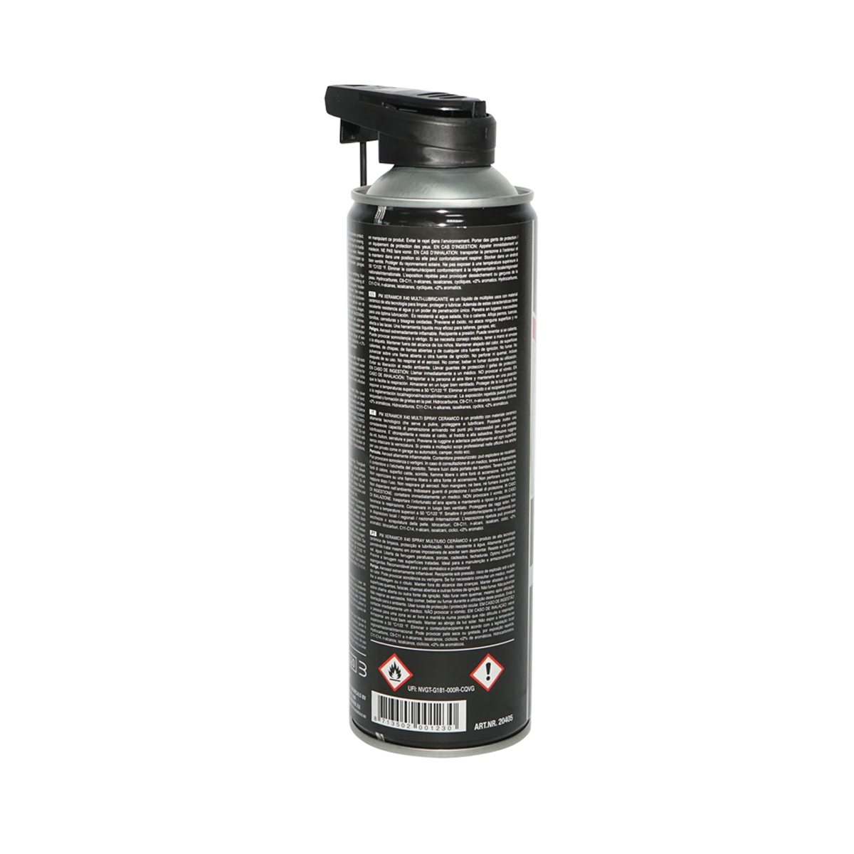 Spray multifunctional XERAMIC X-40 Ceramic Multi Spray 20405 500ml pentru curatare, protectie, lubrifiere, prevenire rugina