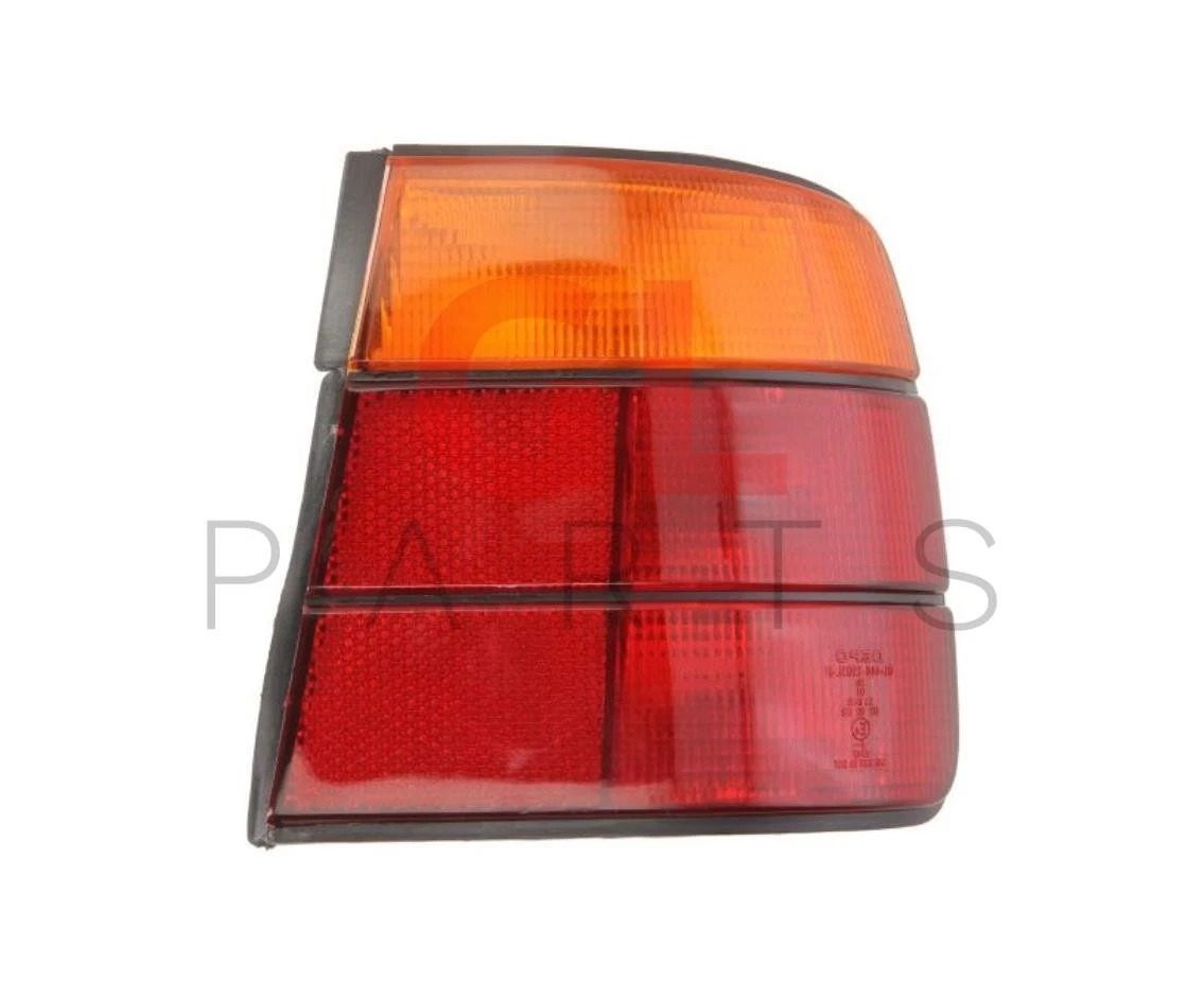 Lampa spate, stop Bmw Seria 5 (E34), 12.1987-06.1996, model Sedan, montare spate, dreapta, P21W+R10W; rosu-galben; cu suport bec; exterior, DEPO, 1384010; 2VA005553121; 2VA005553-121; 63211384010