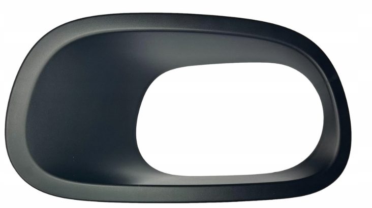 Grila bara Citroen C3, 2017-05.2020, montare fata, dreapta, cu lampi ceata; texturat, B-Series, 1618082380