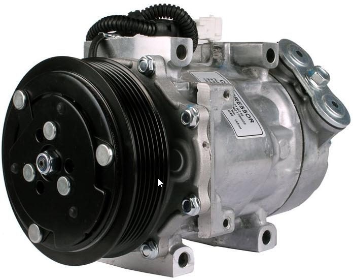 Compresor AC nou Citroen C5 00-08, C8 02-, Evasion 94-02, Jumpy 95-06; Fiat Scudo 95-04, Ulysse 02-12, Ulysse 94-02; Lancia Phedra 02-10, Zeta 94-02; Peugeot 206 98-, 406 99-04, 607 99-10, 806 94-02, 807 02-, Expert 94-06, 1.8, 2.0, tip Sanden: SD7V16