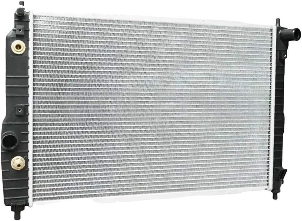 Radiator Chevrolet Aveo/Kalos 03-06, Kalos 03-, motor: 1.4, 600x415x23, Aluminiu/ Plastic etansat mecanic, 96443479; 96536526
