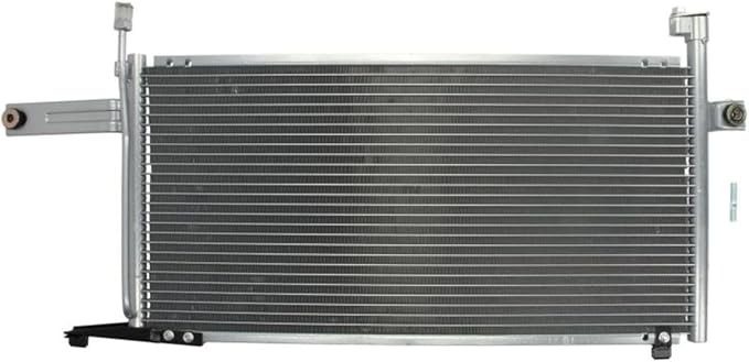 Condensator climatizare AC Nissan Micra 92-02, motor: 1.0, 1.3, 1.4, 1.5 D, Condenser fara uscator , 590 (550)x300x19, miez si rezervor din aluminiu brazat, 921106F600