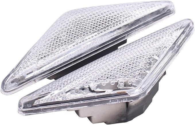 Lampa semnalizare aripa Ford Focus I, 09.1998-11.2004; Mondeo (B4y/B5y/Bwy), 10.2000-03.2007, model tuning, montare fata, stanga+dreapta, semnalizare dinamica; LED; transparent; tuning; RapidAuto