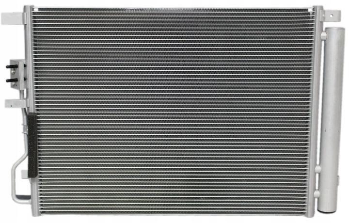 Condensator climatizare AC Hyundai Tucson (Tl) 15-; Kia Sportage 15-, motor: 1.6 CRDI, 1.6 T-GDI, 1.7 CRDI, 2.0 CRDI, Condensator cu uscator integrat , 530(490)x385x16, OEM/OES (Hanon), miez si rezervor din aluminiu brazat, 97606-D7000; 97606-D7050