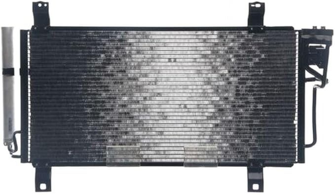 Condensator climatizare AC Mazda 6 07-12, motor: 1.8, 2.0, 2.0 MZ-CD, 2.2 MZR-CD, Condensator cu filtru uscator , 690(640)x340(320)x16, miez si rezervor din aluminiu brazat, GS1D61480C; GS1D61480D