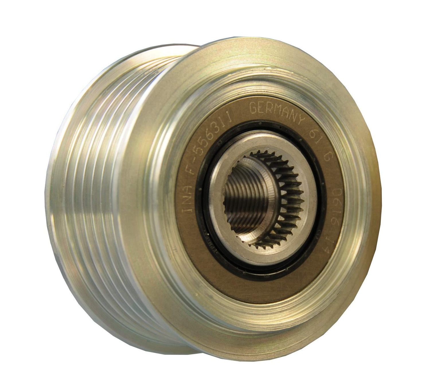 Fulie alternator Audi A4 B8 (8k2) 08.07-06.17, A4 B8 Avant (8k5) 11.07-06.17, A5 (8t3) 06.07-01.17, A5 (8f) 02.09-01.17, Q5 (8rb) 11.08-12.17, Q5 Van (8rb) 11.08-12.17, INA