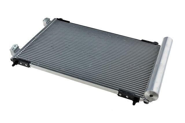 Condensator climatizare AC Peugeot 206/206+ 98-, motor: 1.6 HDI, Condensator cu uscator integrat , 570 (535)x350x18, miez si rezervor din aluminiu brazat, 6455CW; 96483015