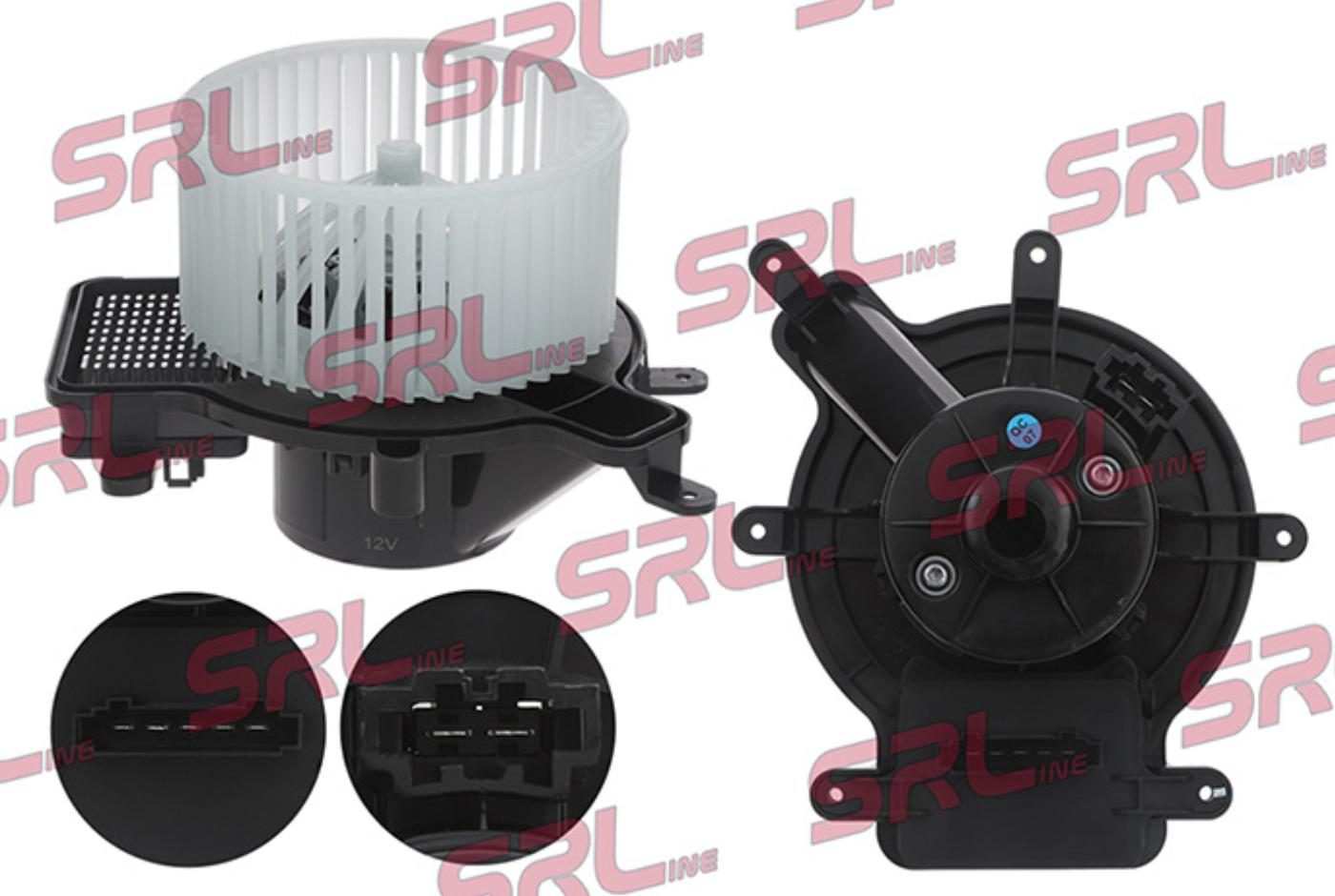 Ventilator habitaclu Peugeot 3008 08-16, 5008 09-16, motor: 1.6, 1.6 e-HDI, 1.6 HDI, 1.6 T, 2.0 HDI, cu pre-resistor , 6441CP; 6441CQ
