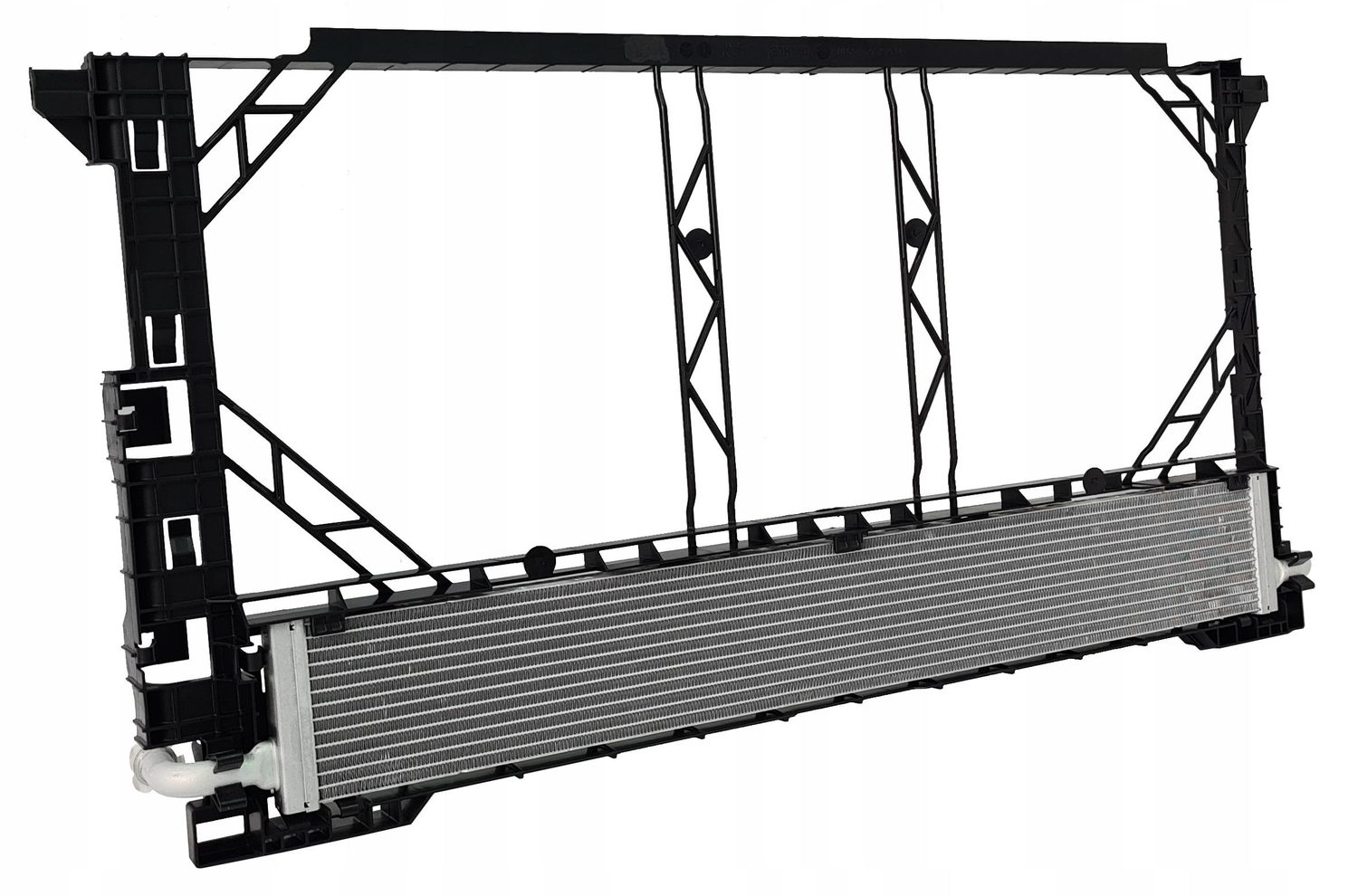 Radiator Renault Trafic 14-, motor: 2.0 dci, radiator temperatura joasa; cu rama plastic, 710x98x21, OEM/OES (Mahle), Aluminiu/ Plastic brazat, 144610871R