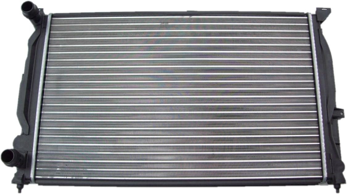 Radiator Audi A6 97-01; Skoda Superb 02-08; Vw Passat (B5) 00-05, motor: 1.8 T, intrare/iesire conectare rapida, 632x415x34, RNBC, Aluminiu/ Plastic etansat mecanic, 8D0121251AT; 8D0121251BA