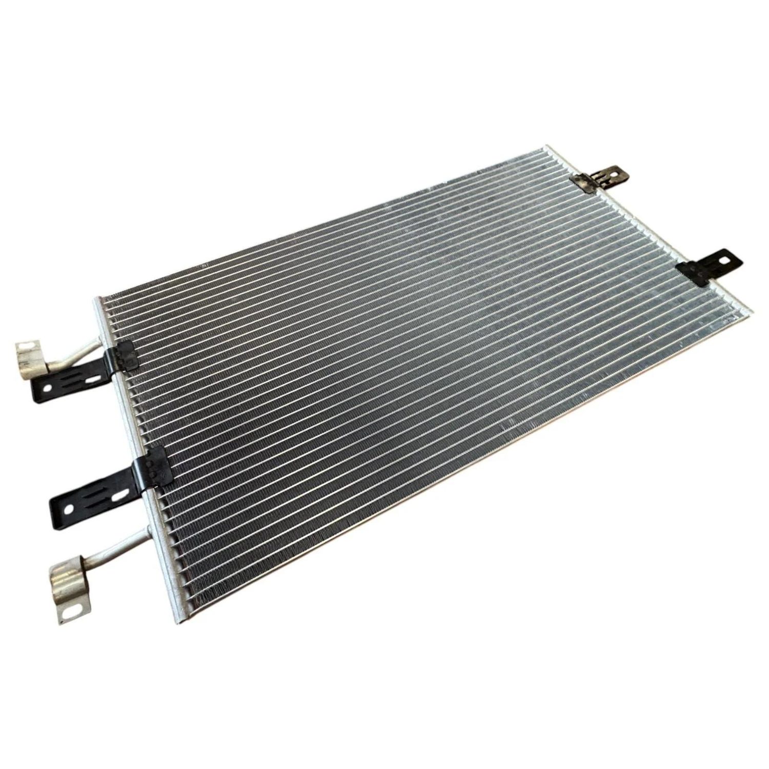 Condensator climatizare AC Nissan Primastar 06-10; Opel Vivaro 06-14; Renault Trafic 06-14, motor: 2.0 dci, 2.5 dci, Condenser fara uscator , 730(690)x395x16, Mahle, miez si rezervor din aluminiu brazat, 2765000Q0D; 2765000Q0H