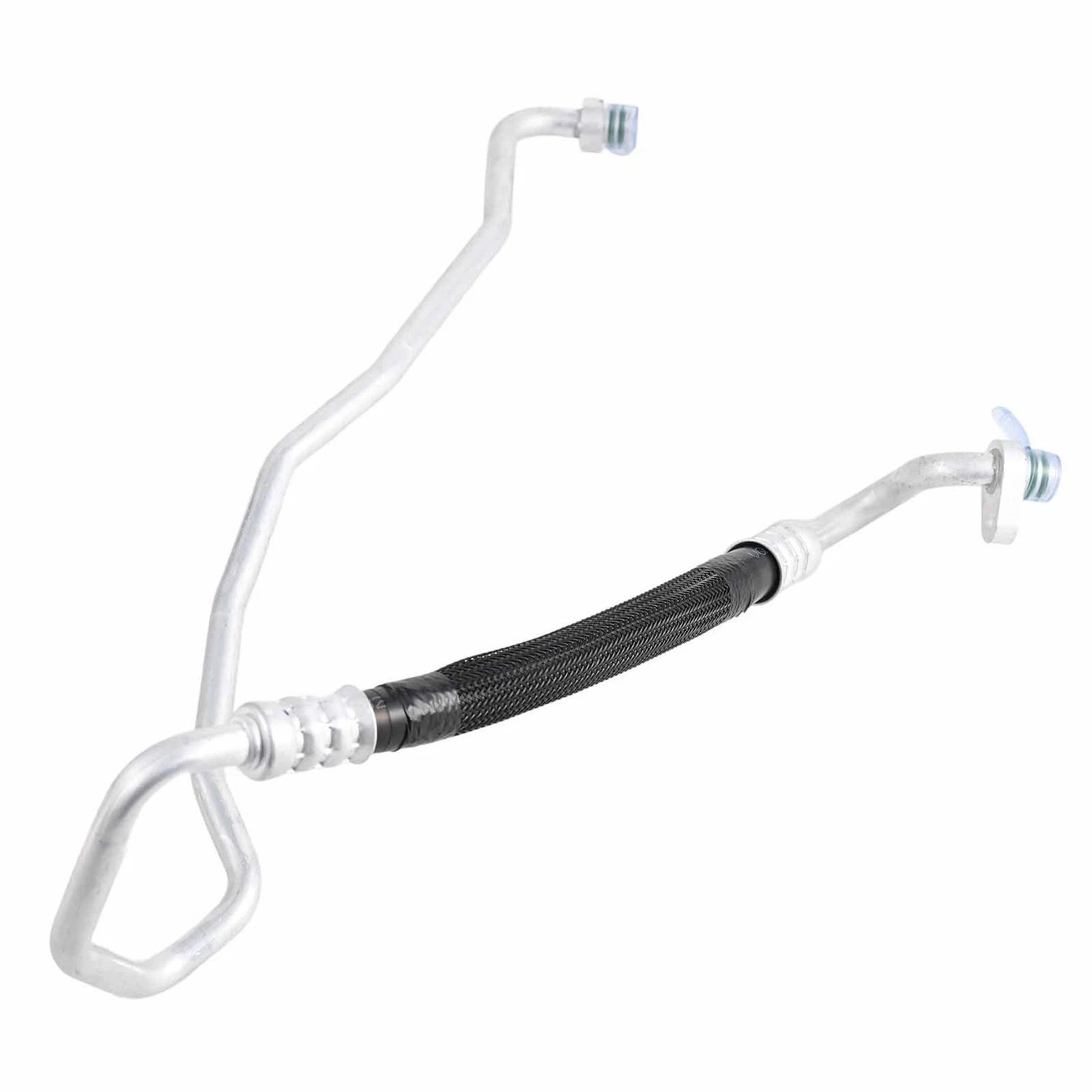 Conducta aer conditionat Citroen C3 Picasso 08-, C3 10-16, C3 16-, C4 Cactus 14-18; Ds 3 15-; Peugeot 2008 13-, 208 12-, motor: 1.6 HDI, Furtun inalta presiune, Aluminiu/ Cauciuc, 9678308780