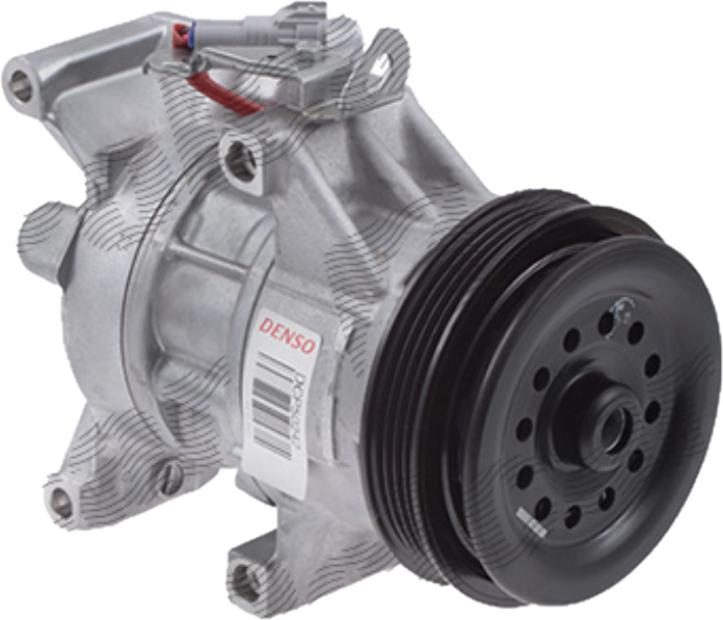 Compresor AC nou Toyota Yaris 06-11, motor: 1.3, tip Denso: 5SER09C, Diam. fulie (mm) 110, OEM/OES (Denso), 88310-2B720; 88310-2B721