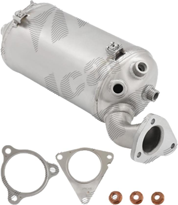 Filtru particule Diesel (DPF) Audi A4 B7 (8ec), A4 B7 Avant (8ed), A4 B7 Convertible (8he), A6 C6 (4f2), A6 C6 Avant (4f5), 1.9 TDi, 2.0 TDi, 2.0 TDi 16V, 2.0 TDI quattro, Euro 4, Carbura de siliciu, EU