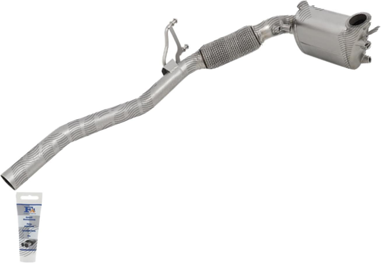 Filtru particule Diesel (DPF) Audi A3 (8P1); Seat Altea (5P1), Leon (1P1), Toledo 3, Skoda Octavia 2, Superb 2 (3T4); VW Caddy 3, Eos (1F7), Golf 5 (1K1), Jetta I, Passat B6, Touran (1T1), 1.9 TDi, 2.0 Tdi, Euro 4, Carbura de siliciu, EU