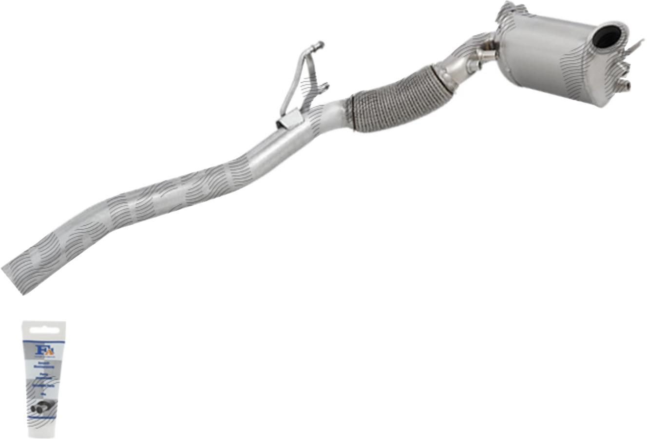 Filtru particule Diesel (DPF) Audi A3 (8P1); Seat Altea (5P1), Leon (1P1), Toledo 3 (5P2); Skoda Octavia 2 (1Z3); VW Golf 5 (1K1), Jetta 1 Saloon (1K2), Passat B6 (3C2), Touran (1T1), 2.0 TDi, 2.0 TDI RS, Euro 4, Carbura de siliciu, EU