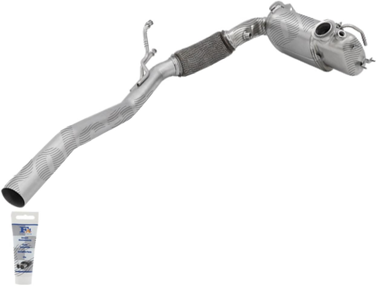 Filtru particule Diesel (DPF) Skoda Octavia 2, Superb 2, Yeti ; VW Caddy 3, Golf 6, Jetta 4, Passat B7 , 1.6 TDI, 2.0 TDi, 2.0 TDI 16V, 2.0 TDI 4motion, 1.6 TDi BlueMotion, Euro 5, Carbura de siliciu, EU