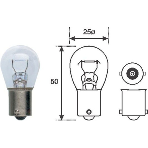 MAGNETI MARELLI Bec incandescent