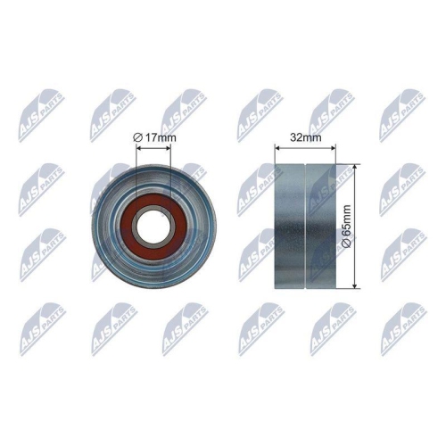 Rola ghidare curea transmisie Mercedes Clasa G 09.89-, Clasa Gl 09.2006-, Clasa M 07.2005-, Clasa R 01.2006-, Clasa S 10.2005-, 500029