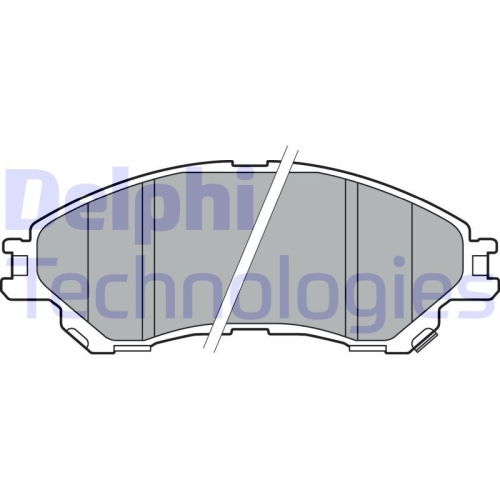 DELPHI set placute frana,frana disc