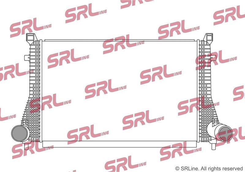 Intercooler Audi Q3 (F3) 18-; Vw Arteon 17-, Golf 7 12-, Passat (B8) 14-, Tiguan 16-, motor: 2.0 TFSI, 620x398x30, SRLine, Aluminiu/ Plastic brazat, 5QM145803A; 5QM145803D