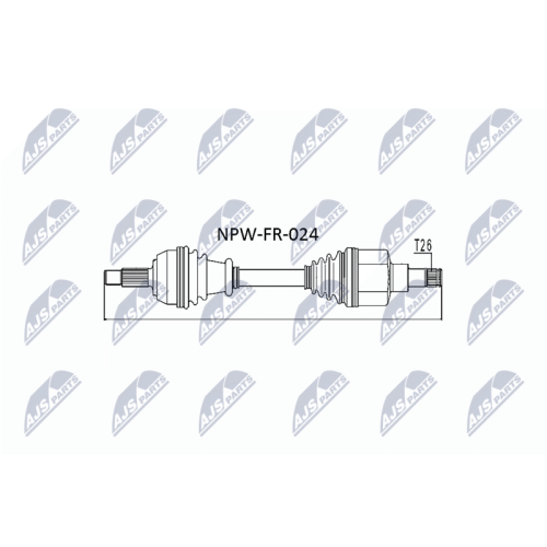Planetara Ford Focus, 1.8di, Tdi, Tddi, 2.0 1998-2004, Stanga, 3652047
