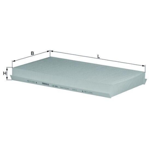 MAHLE Filtru, aer habitaclu
