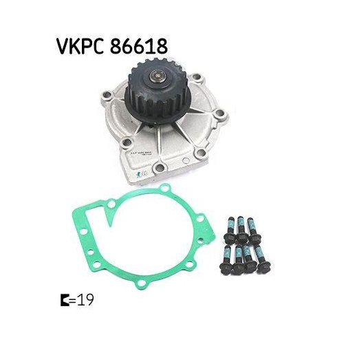 SKF Pompă de apă, răcire motor