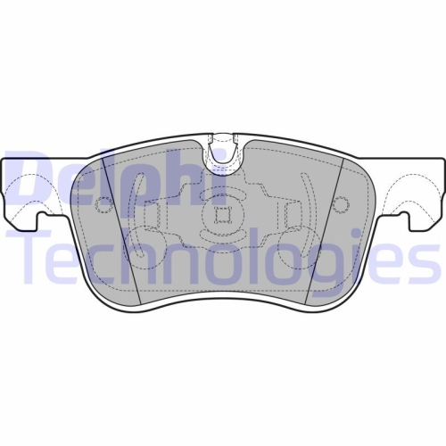 DELPHI set placute frana,frana disc