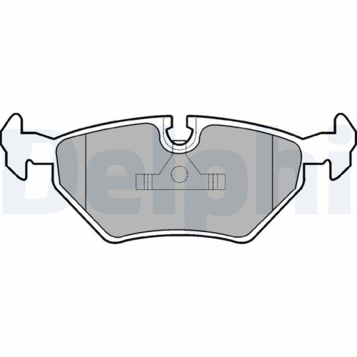 DELPHI set placute frana,frana disc